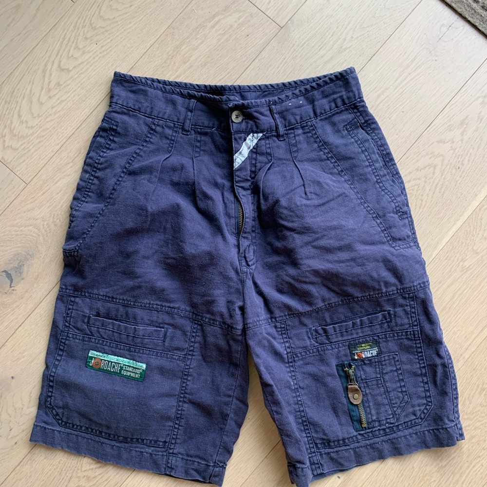 Jordache Navy Utility Cargo Shorts